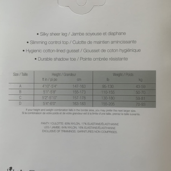 NOT AVAILABLE 2x packages of black pantyhose! New, never opened! - Picture 5 of 6